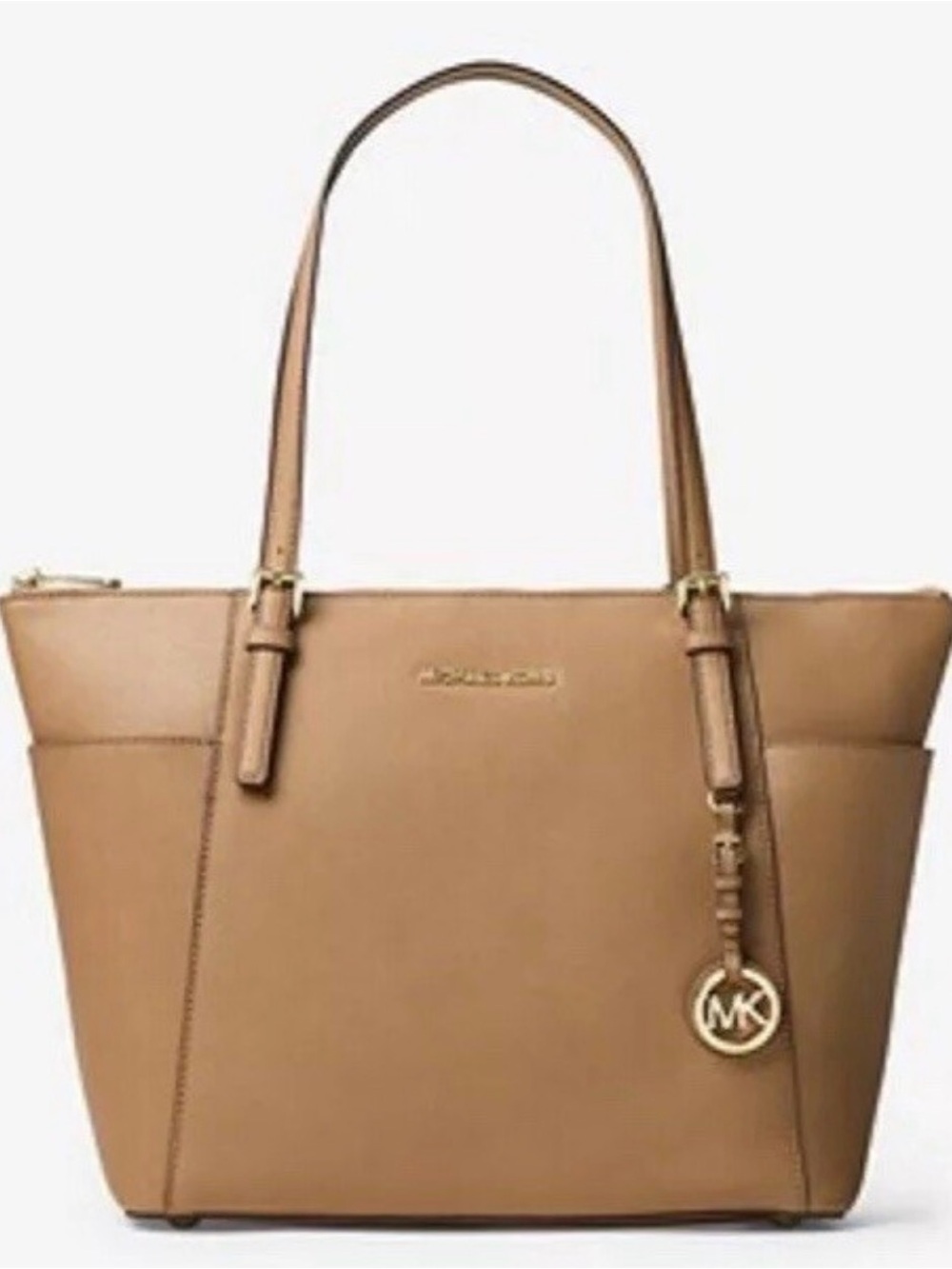 Michael Kors Jet Set Large Top Zip Saffiano Leather Tote

Brown Acorn